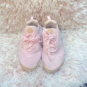 Pink Nike shoes